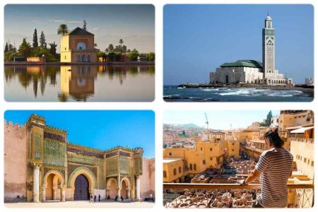 Villes Impériales du Maroc : Casablanca, Rabat, Fès et Marrakech